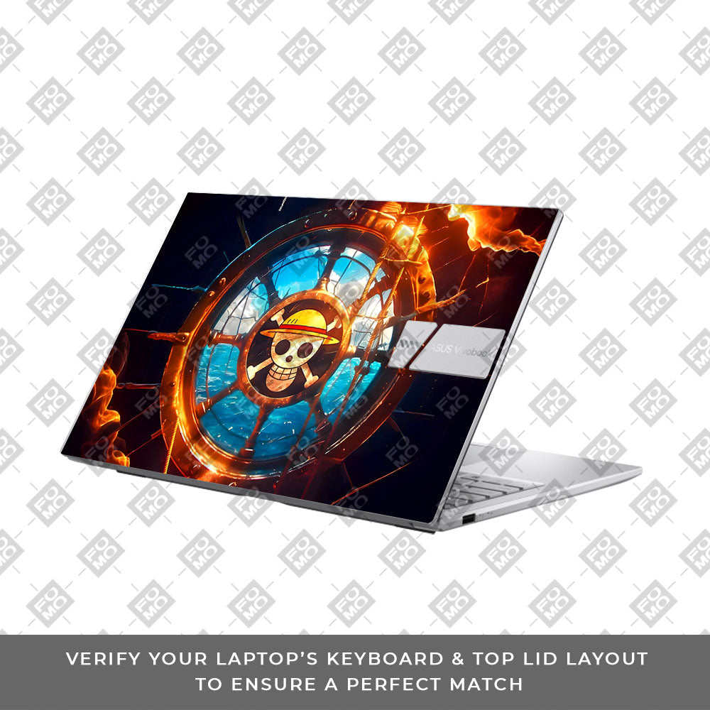 Straw Hat Pirates Emblem Asus VivoBook 15 X1504VA Laptop Skin