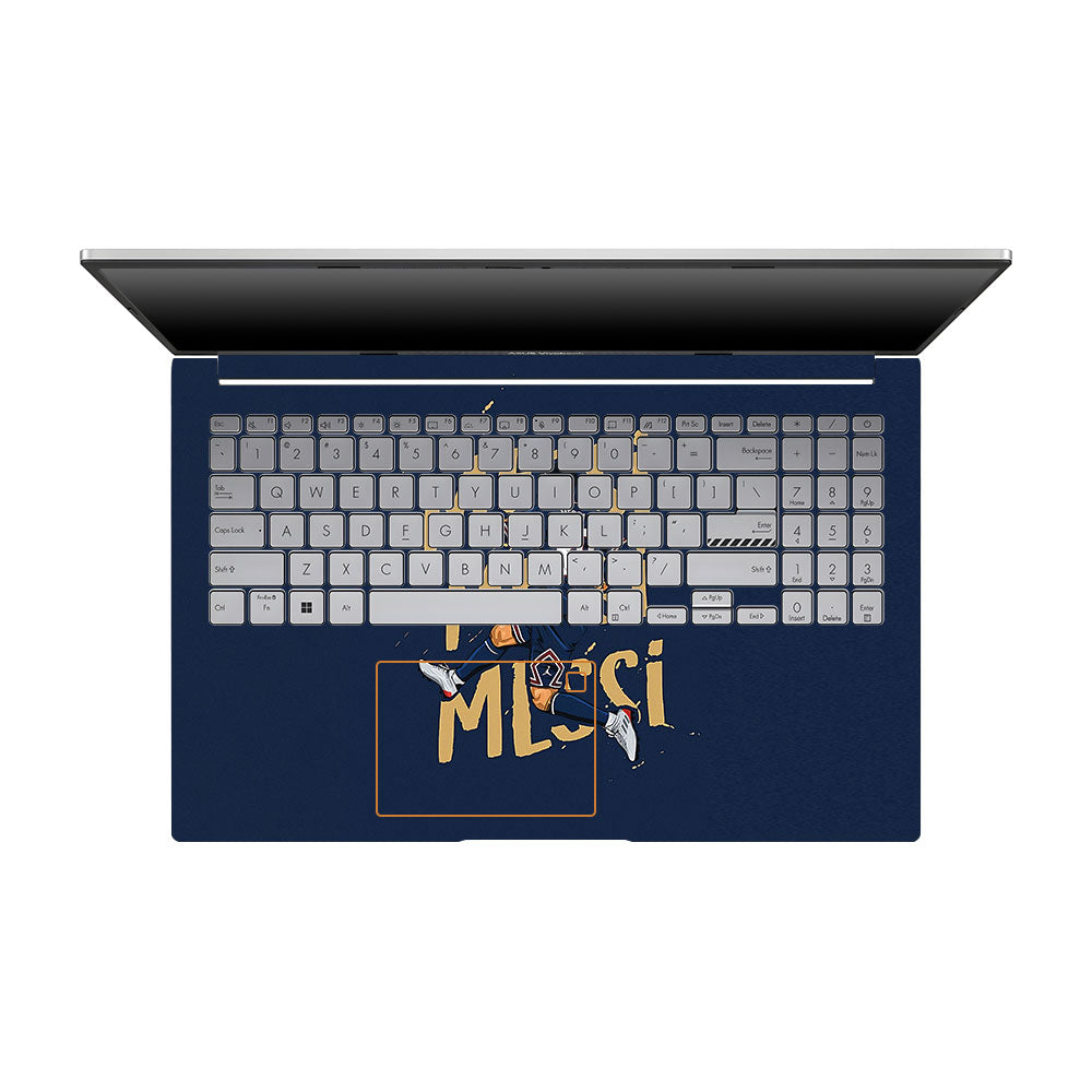 Messi Motion Masterpiece Asus VivoBook 15 X1504VA Laptop Skin