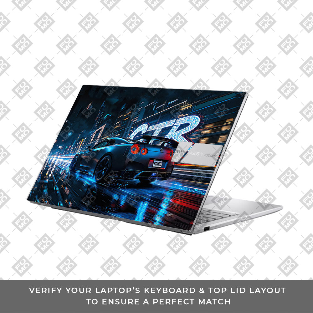 Neon GTR Nights Asus VivoBook 15 X1504VA Laptop Skin