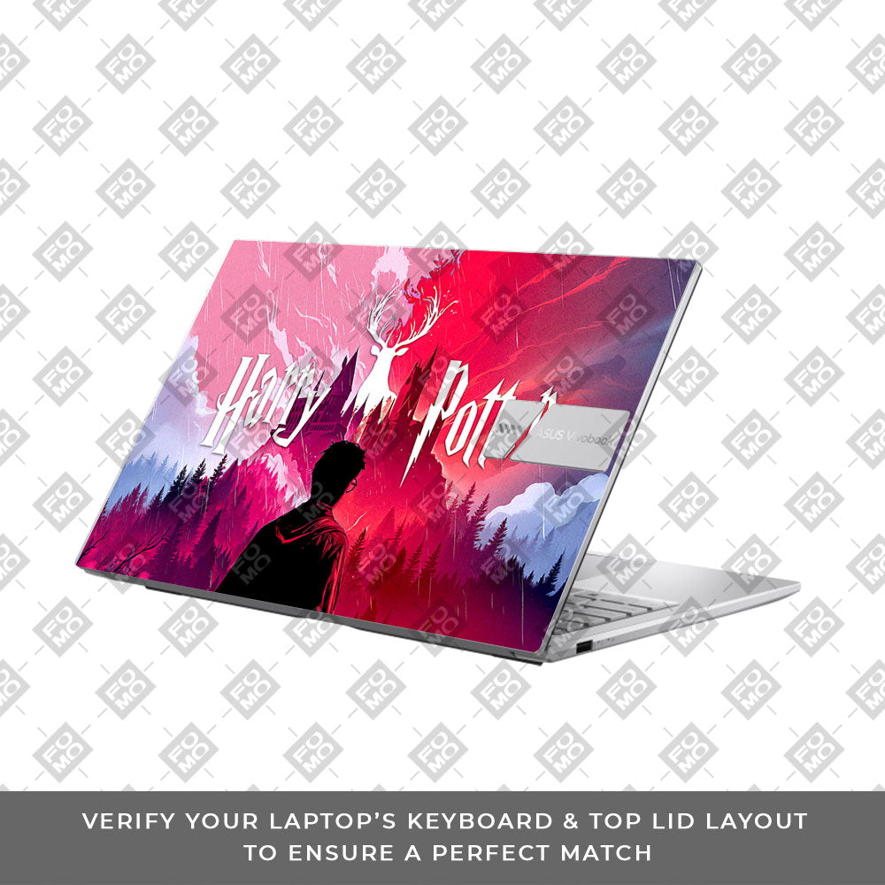 Harry Potter Magical Hogwarts Asus VivoBook 15 X1504VA Laptop Skin