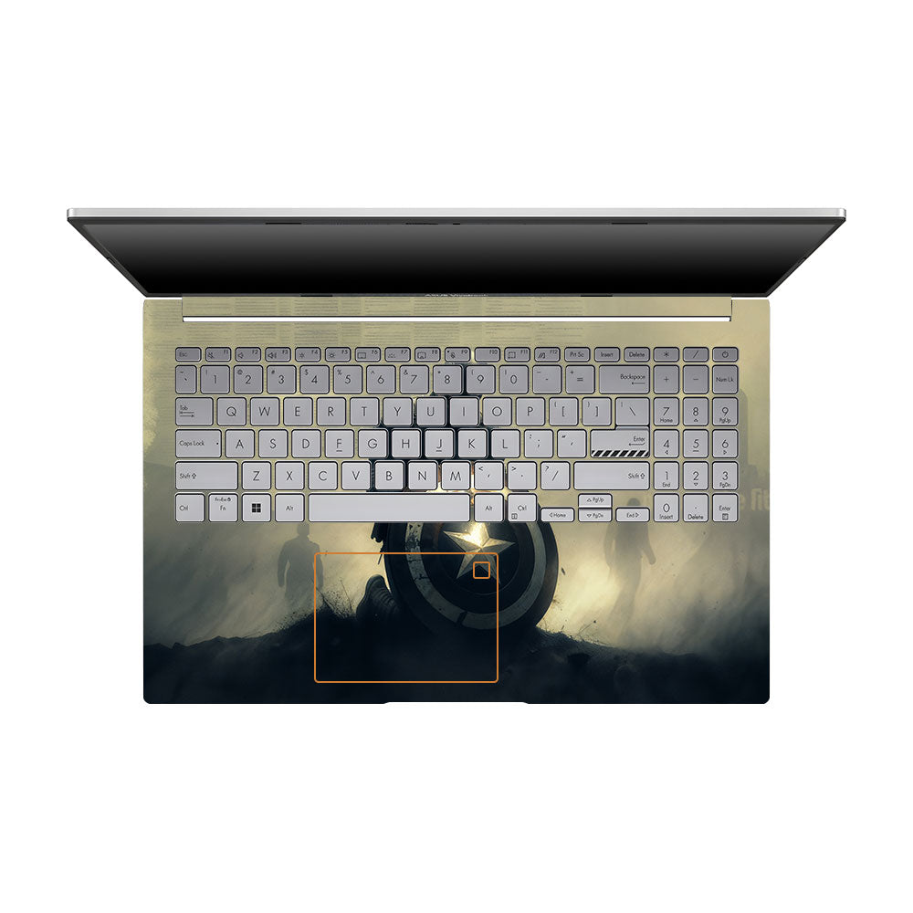 Captain's Valor Asus VivoBook 15 X1504VA Laptop Skin
