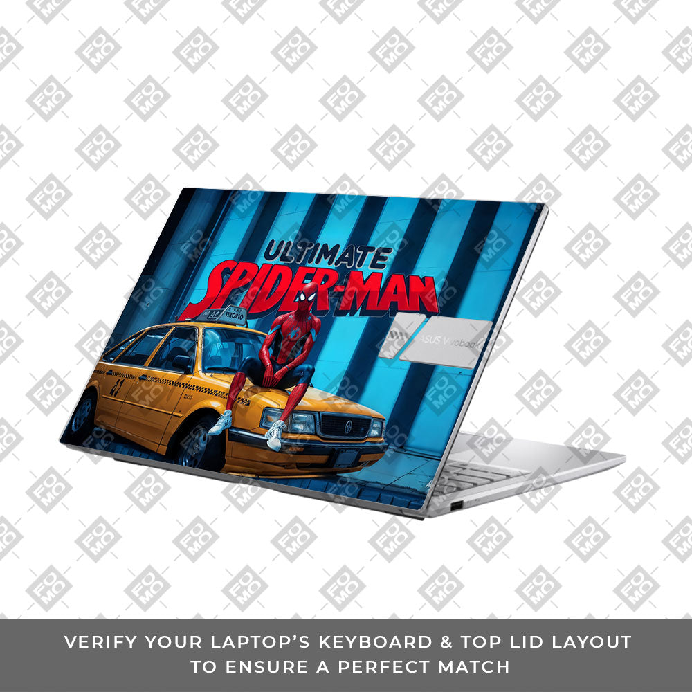 Urban Spiderman Asus VivoBook 15 X1504VA Laptop Skin