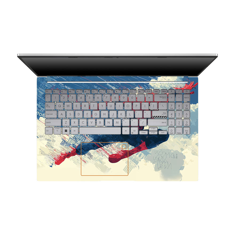 Spiderman Velocity Asus VivoBook 15 X1504VA Laptop Skin