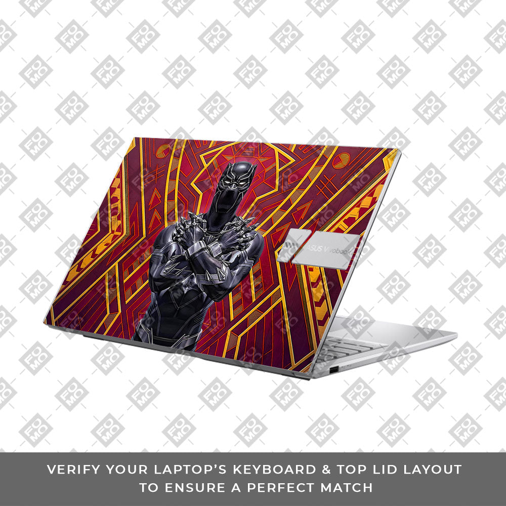 Wakanda Royal Power Asus VivoBook 15 X1504VA 3D Laptop Skin