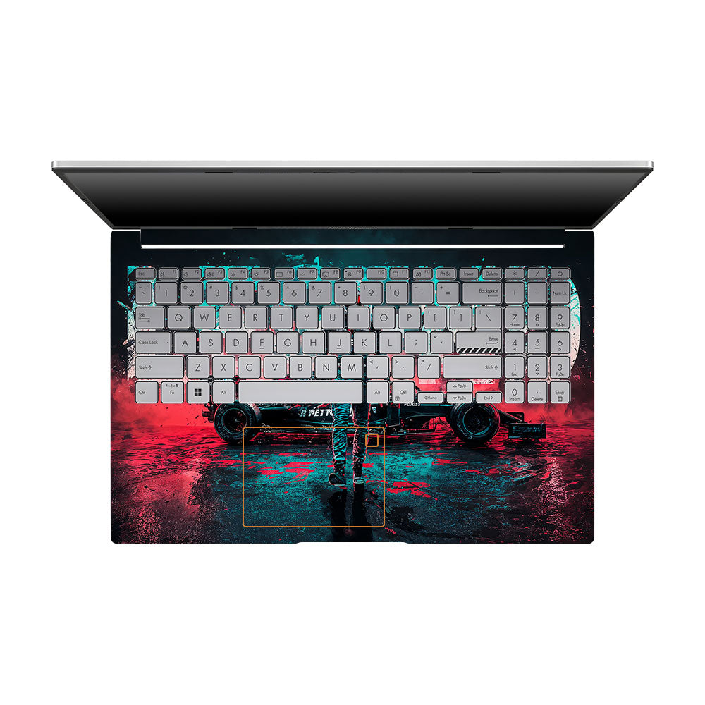 F1 Legend Racer Asus VivoBook 15 X1504VA Laptop Skin