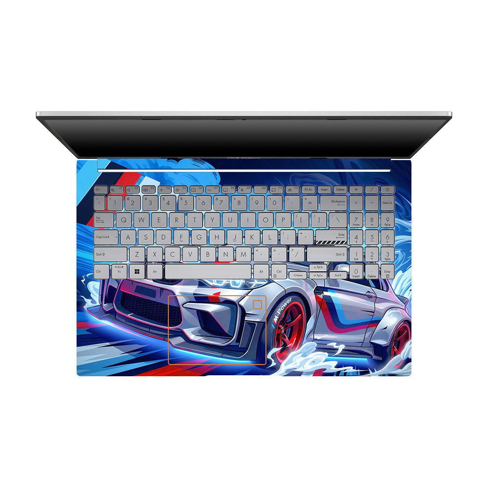 BMW M Performance Asus VivoBook 15 X1504VA Laptop Skin
