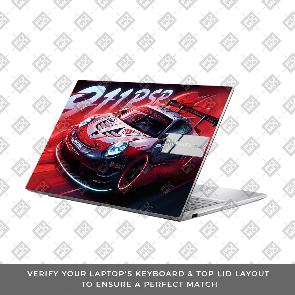Porsche 911 RSR Asus VivoBook 15 X1504VA Laptop Skin