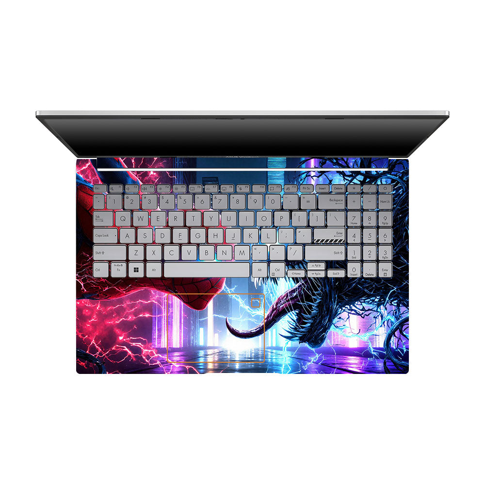 Spiderman vs Venom Showdown Asus VivoBook 15 X1504VA Laptop Skin
