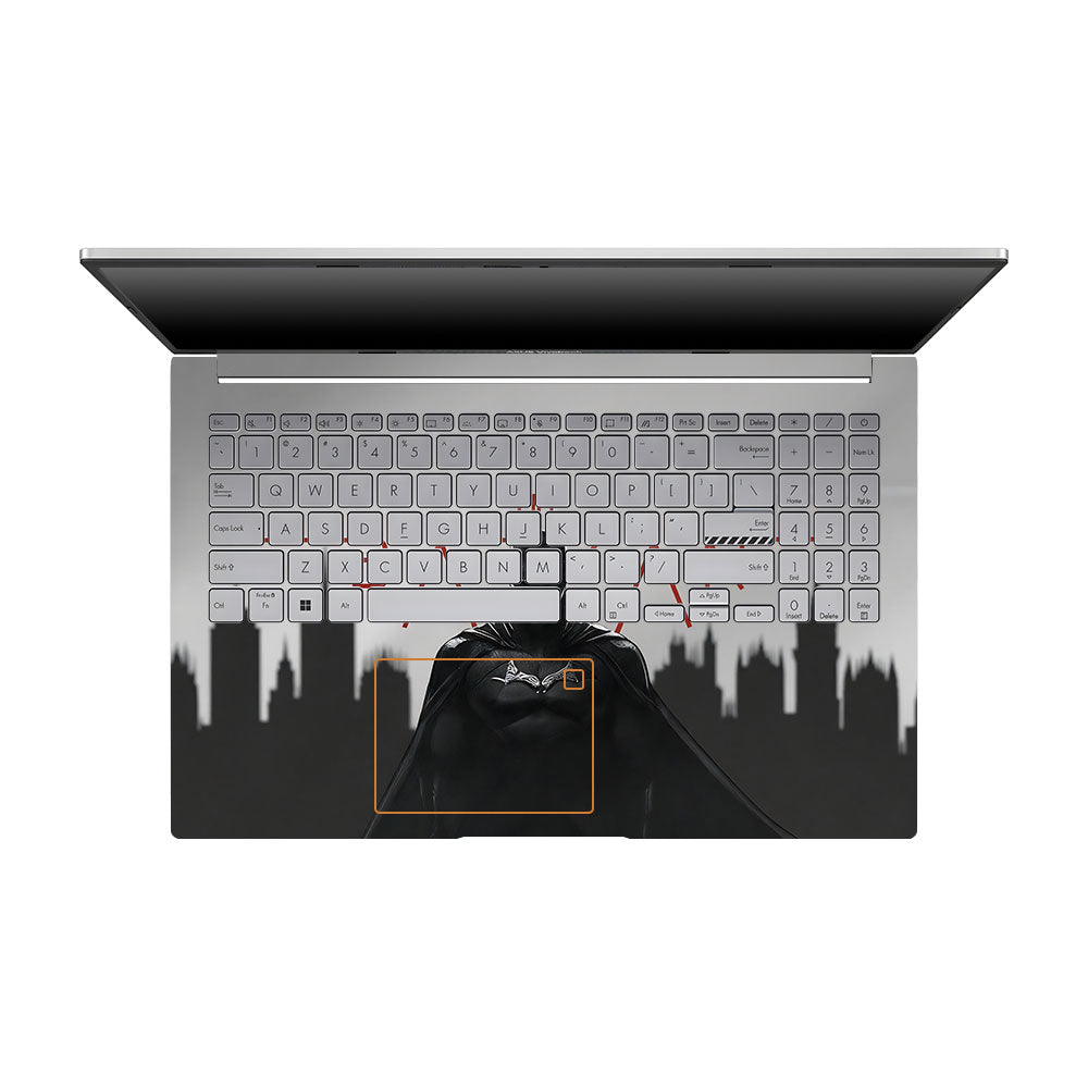 Gotham's Dark Avenger Asus VivoBook 15 X1504VA 3D Laptop Skin