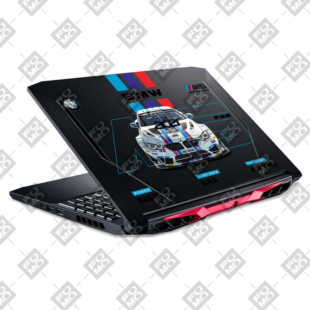 Transparent BMW M5 Acer Nitro 5 AN515 44, 56 Laptop Skin