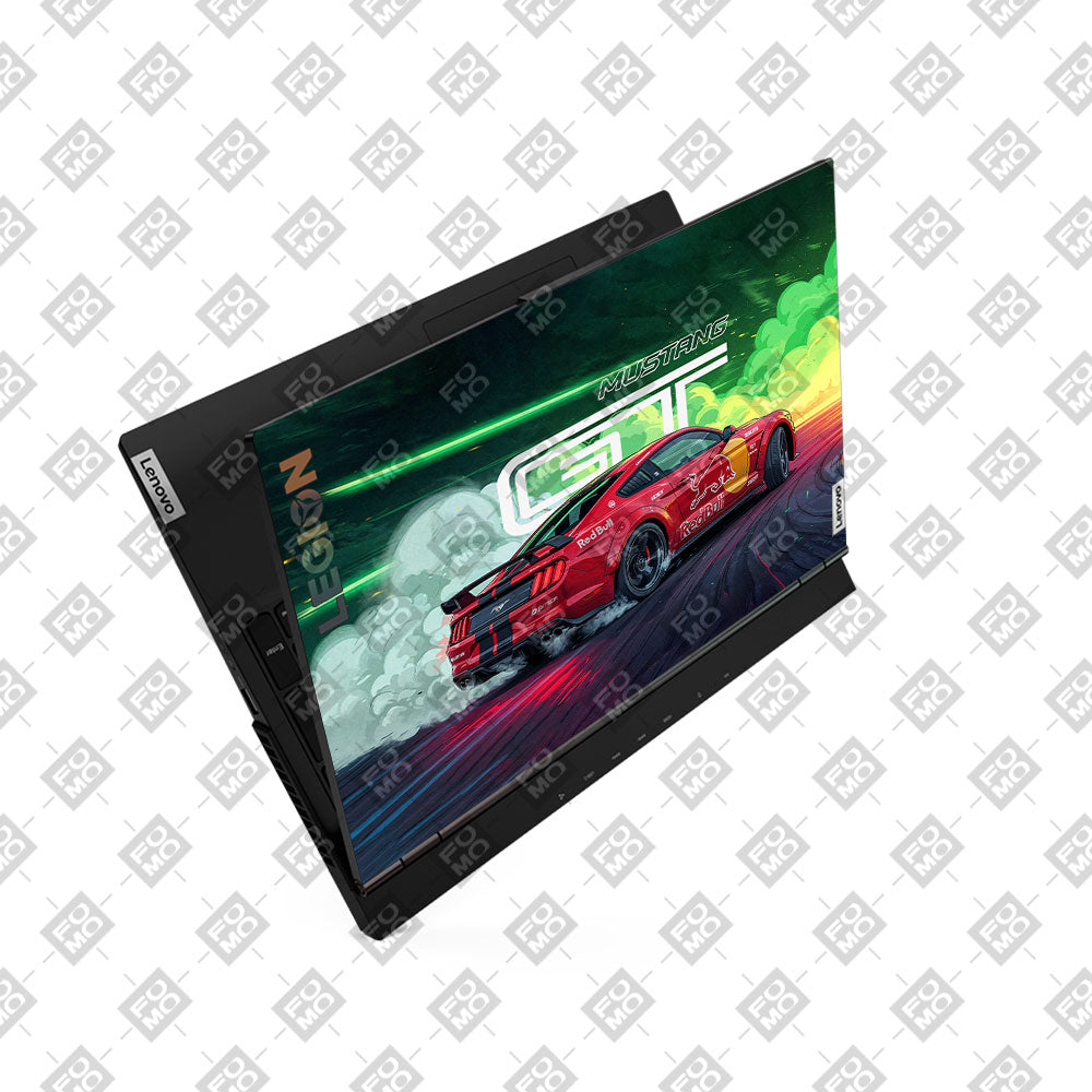 Mustang GT Red Bull Drift Beast Lenovo Legion 5 15ARH05 Laptop Skin