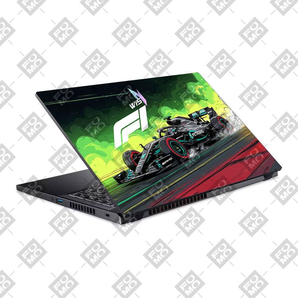 W15 F1 Red Bull x AMG Velocity Acer Nitro V ANV15 51 55CA 3D Laptop Skin