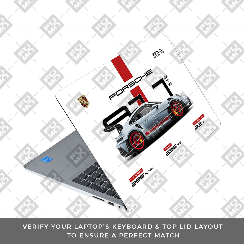 Porsche 911 GT3 RS Dell Inspiron 3520 Laptop Skin