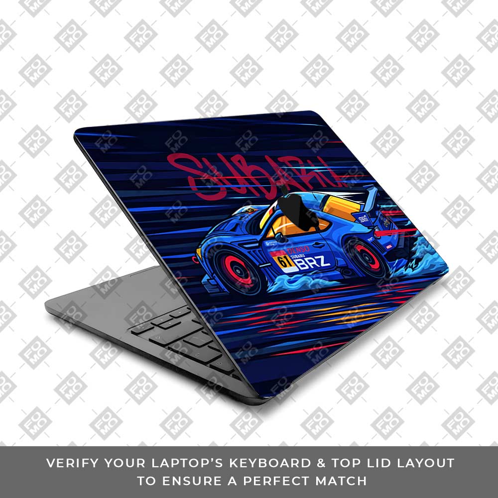 Subaru BRZ MacBook Air 15 M2 2023 Laptop Skin