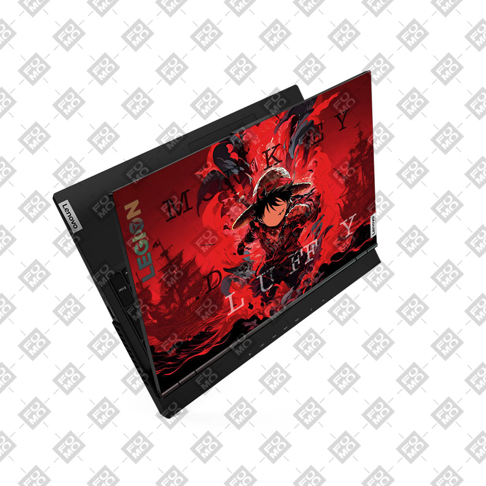 Red King Luffy Lenovo Legion 5 15ARH05 Laptop Skin