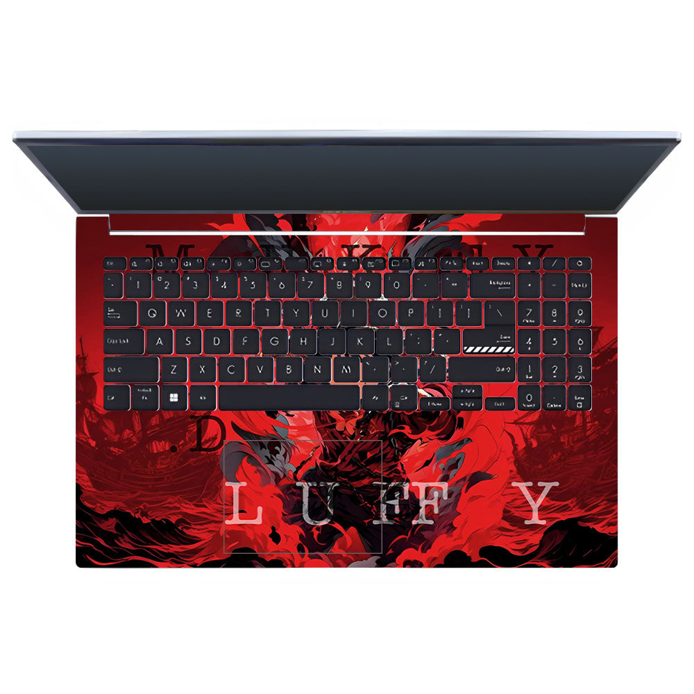 Red King Luffy Asus Vivobook 15 X1504ZA 3D Laptop Skin