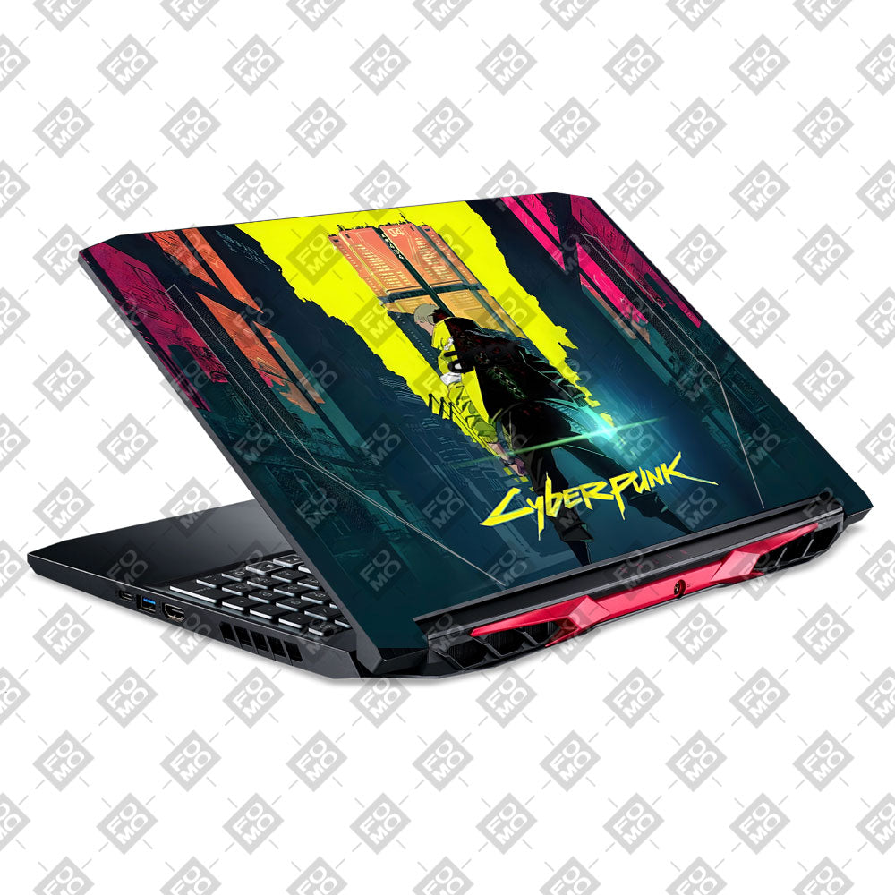 Cyberpunk Uprising Acer Nitro 5 AN515 44, 56 Laptop Skin
