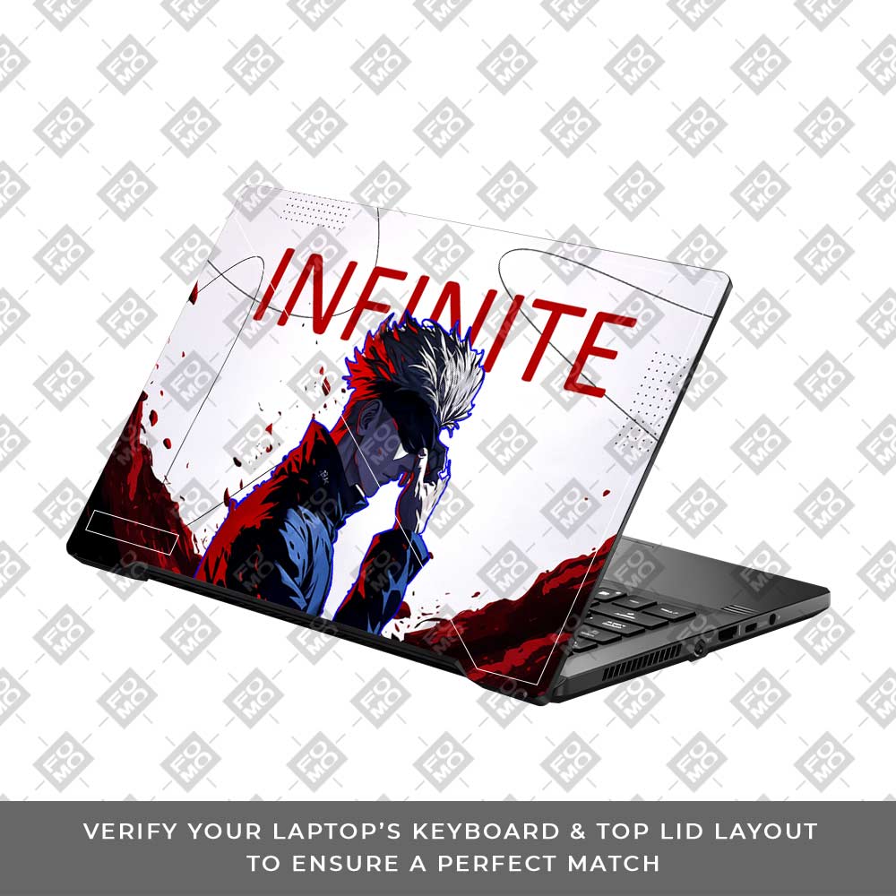 JJK Satoru Gojo Asus ROG Zephyrus G14 GA401 Laptop Skin