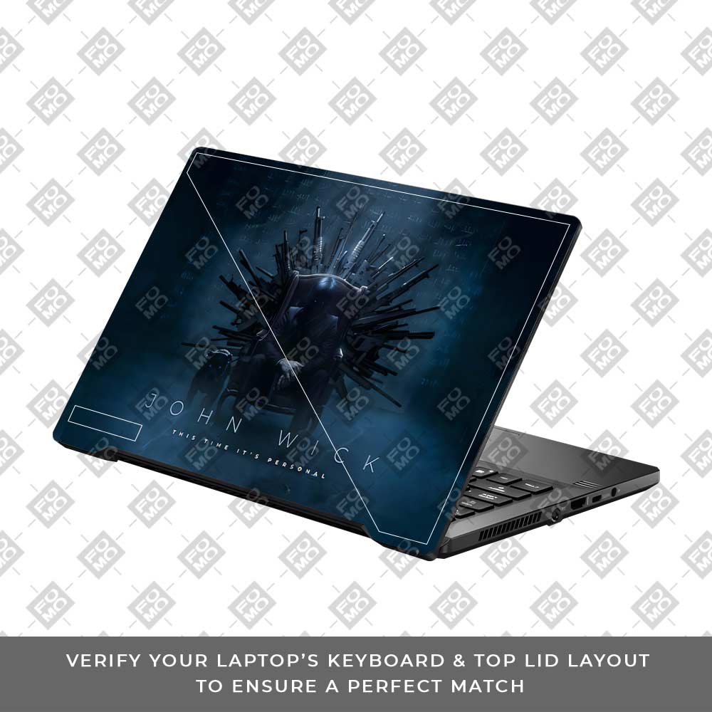 John Wick Assassin Asus ROG Zephyrus G14 GA401 Laptop Skin