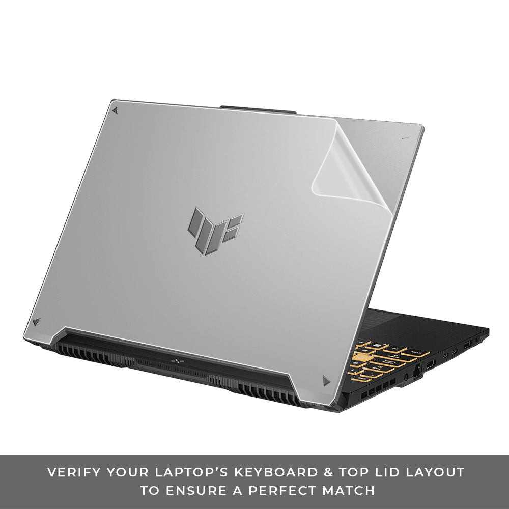 Asus TUF Gaming F16 and TUF Gaming A16 Transparent Shockproof Laptop Skin