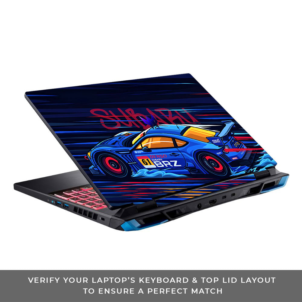 Subaru BRZ Acer Predator Helios Neo 16 N22Q22 Laptop Skin