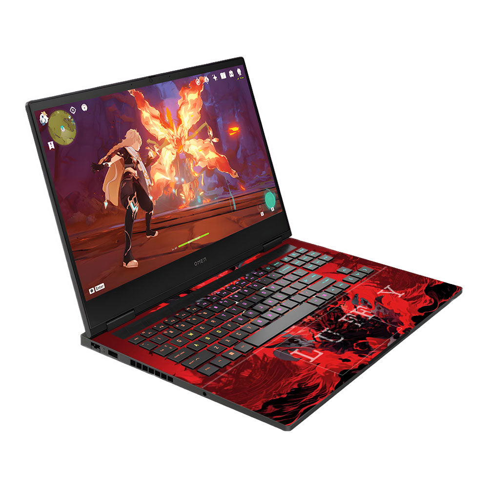 Red King Luffy HP Omen Gaming 16 3D Laptop Skin