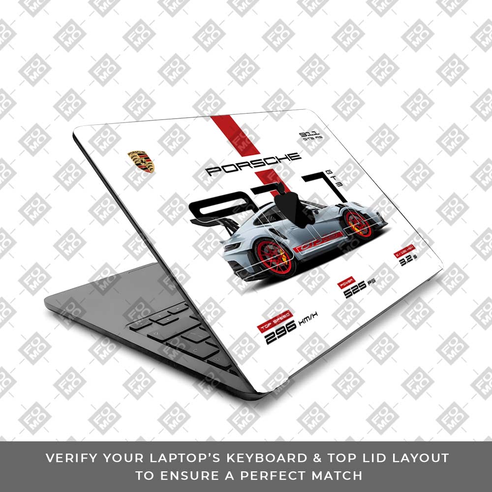 Porsche 911 GT3 RS MacBook Air 13 M2 2022 Laptop Skin