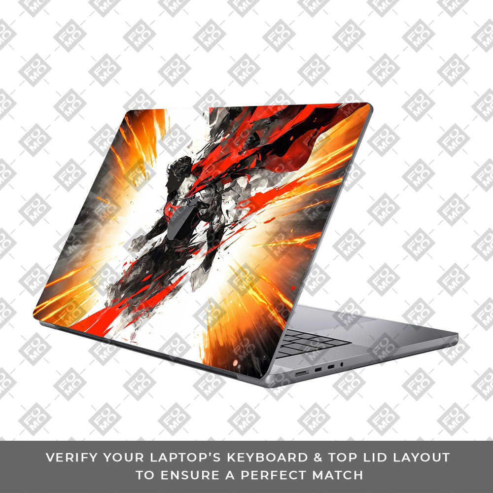 Superman Ascension MacBook Pro 14 M1, M2, M3, M4 2021-2024 Laptop Skin