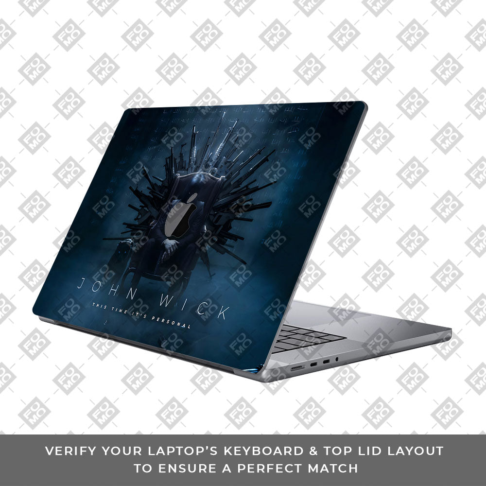 John Wick Assassin MacBook Pro 13 Intel 2020 Laptop Skin