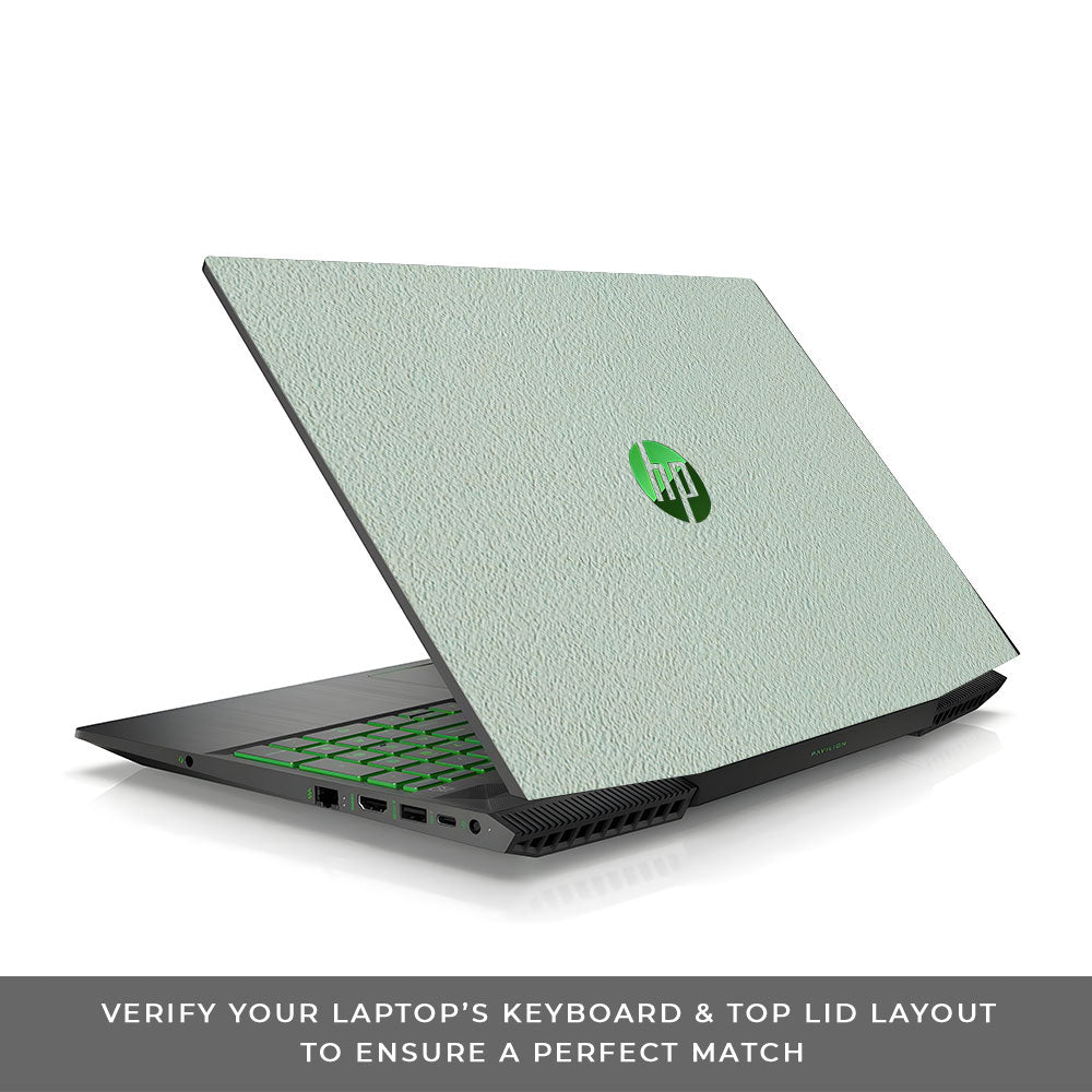 Textured Aqua Stone HP Pavilion Gaming 15 CX Series Laptop Skin