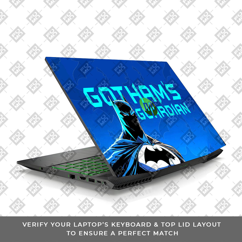 Gotham's Guardian Batman HP Pavilion Gaming 15 CX Series Laptop Skin