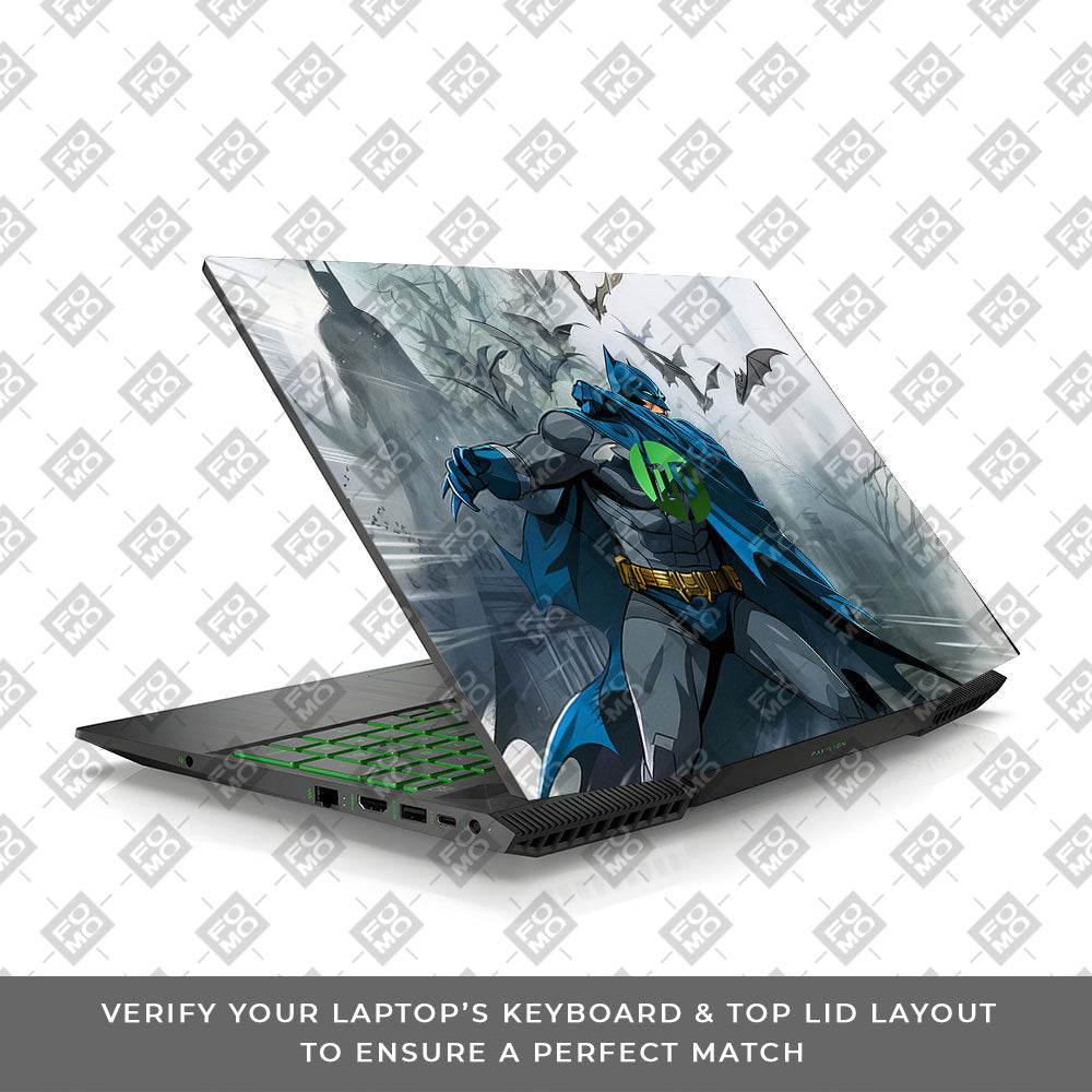Shadow of Gotham HP Pavilion Gaming 15 CX Series Laptop Skin