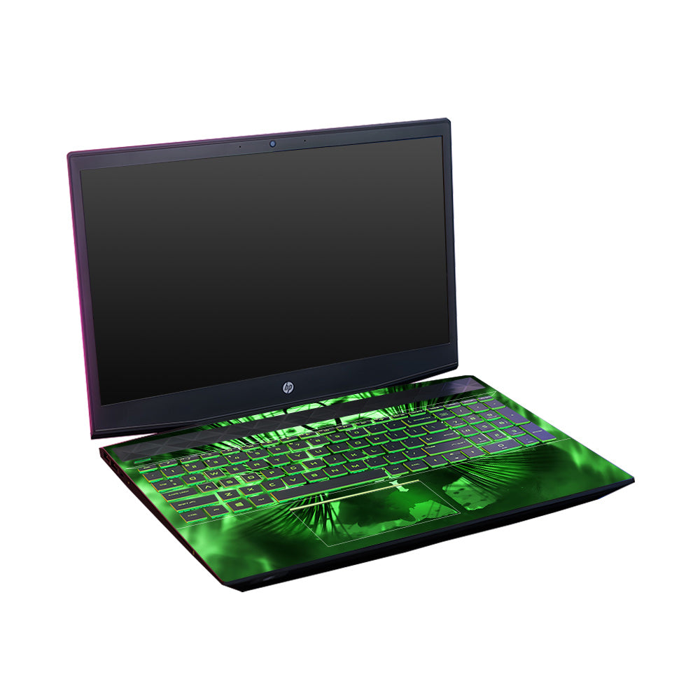 Loki's Green Aura HP Pavilion Gaming 15 CX Series Laptop Skin