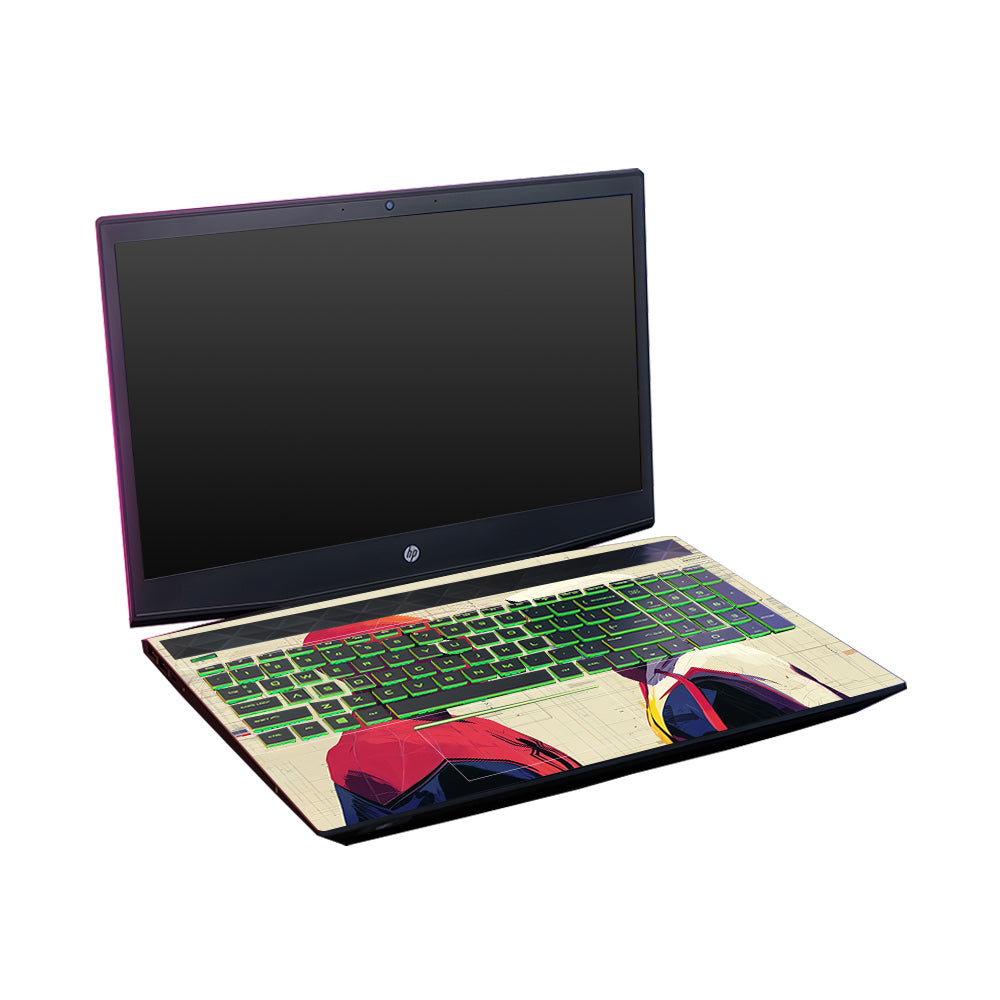 Spider Man X Spider Gwen HP Pavilion Gaming 15 CX Series Laptop Skin