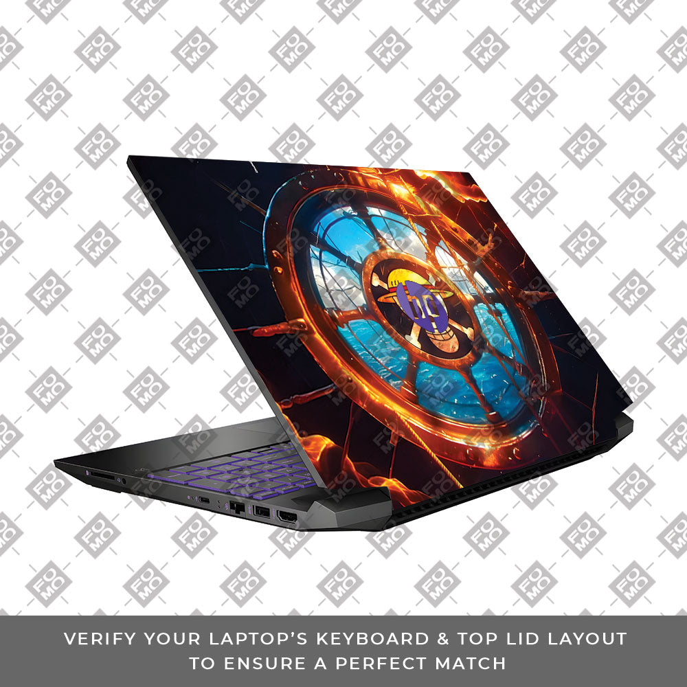 Straw Hat Pirates Emblem HP Pavilion Gaming 15 EC Series  Laptop Skin