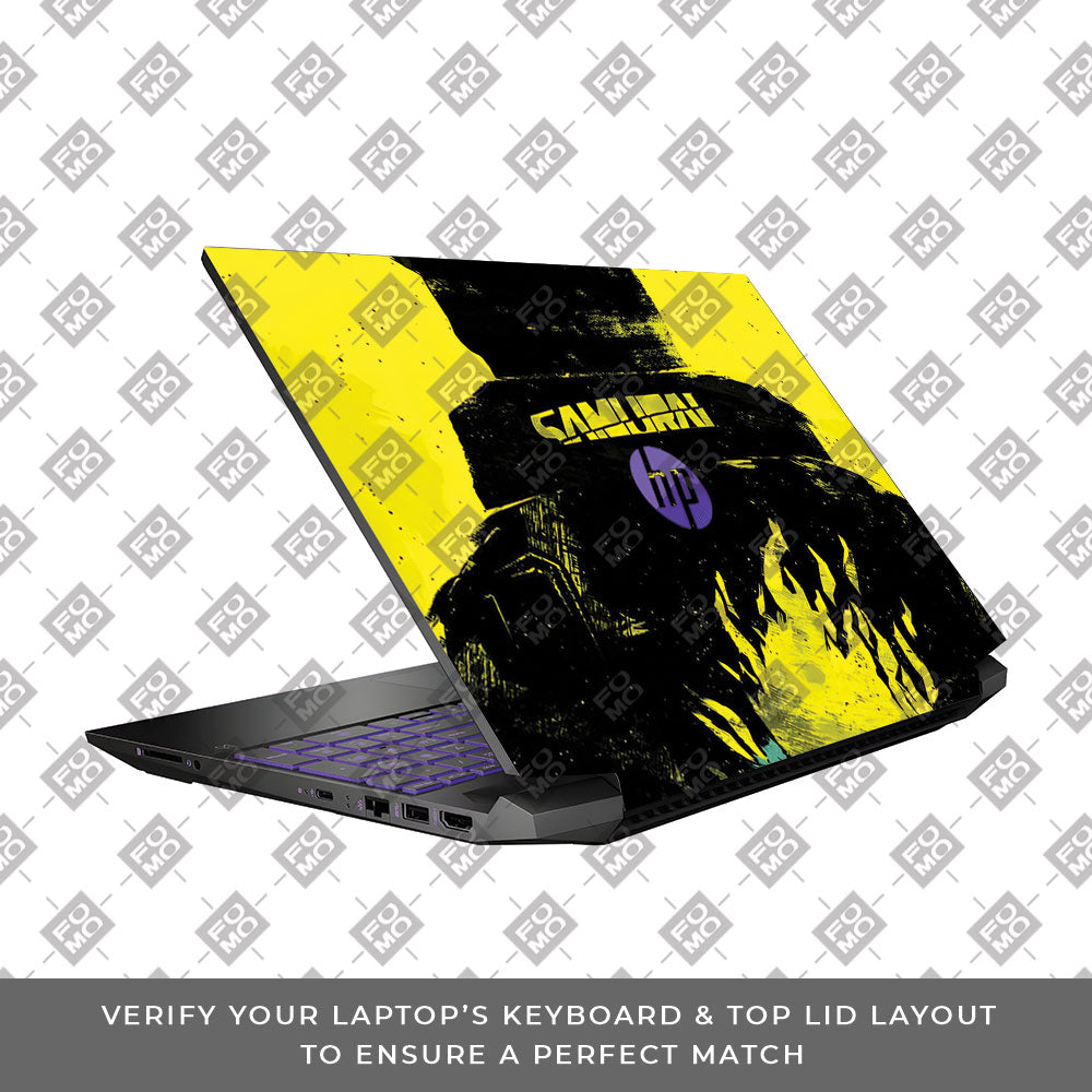 Backlit SAMURAI Jacket HP Pavilion Gaming 15 EC Series  Laptop Skin