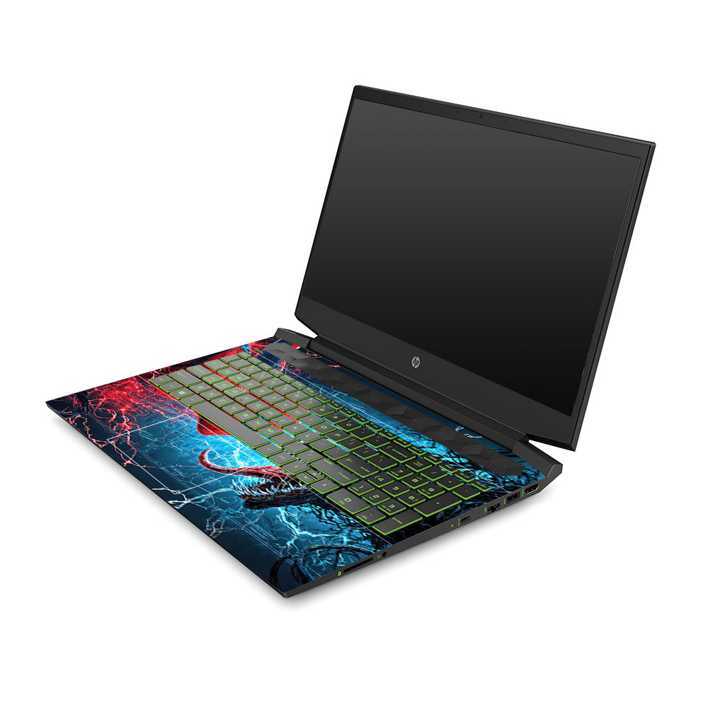 Spiderman vs Venom Showdown HP Pavilion Gaming 15 EC Series 3D Laptop Skin