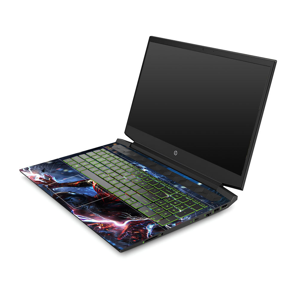 Neon Web Hero HP Pavilion Gaming 15 EC Series 3D Laptop Skin