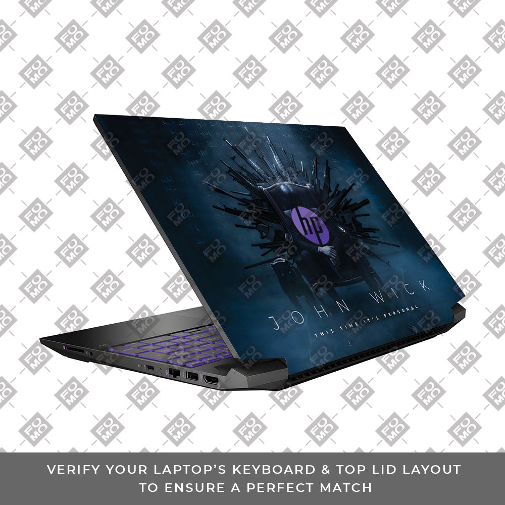 John Wick Assassin HP Pavilion Gaming 15 EC Series Laptop Skin