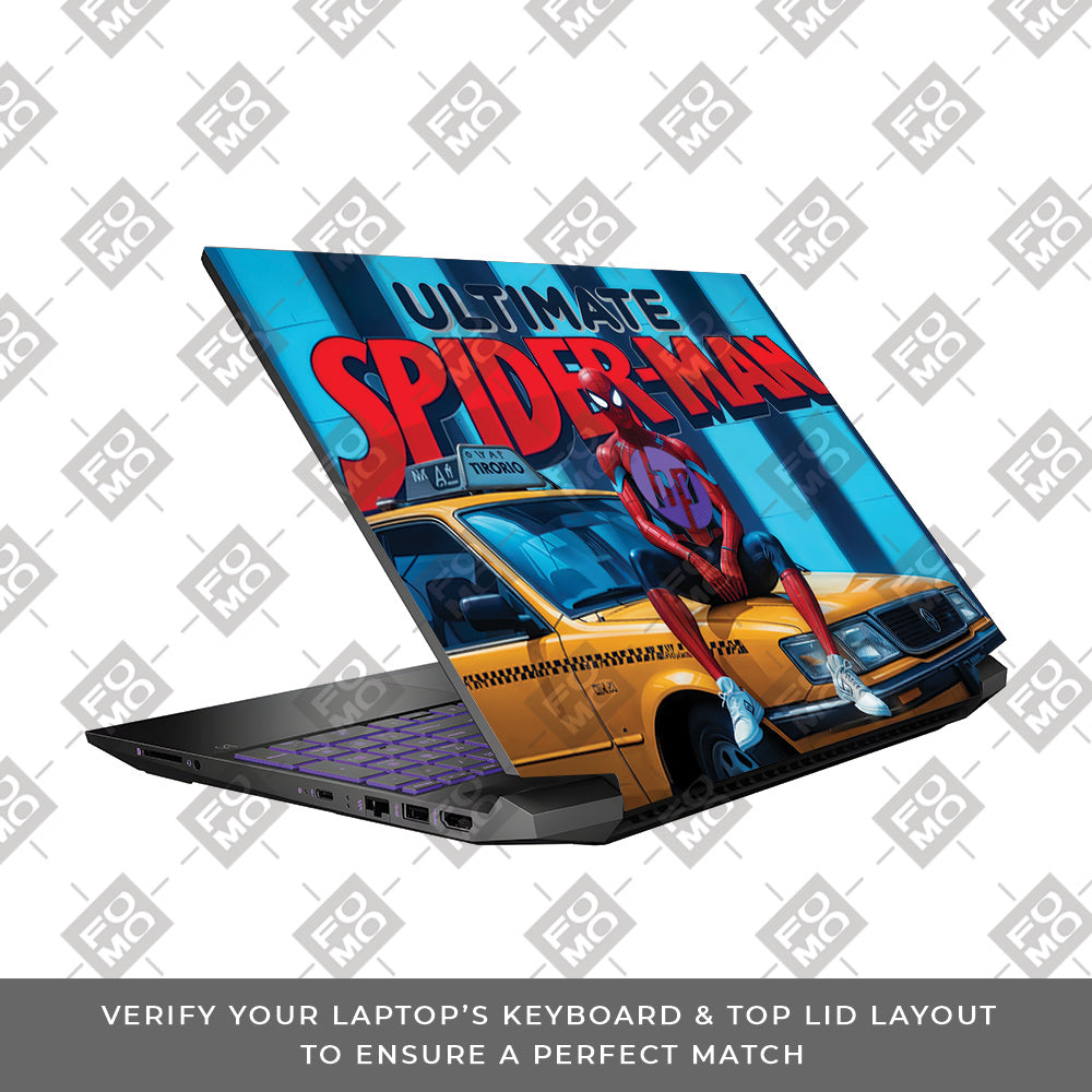 Urban Spiderman HP Pavilion Gaming 15 EC Series Laptop Skin