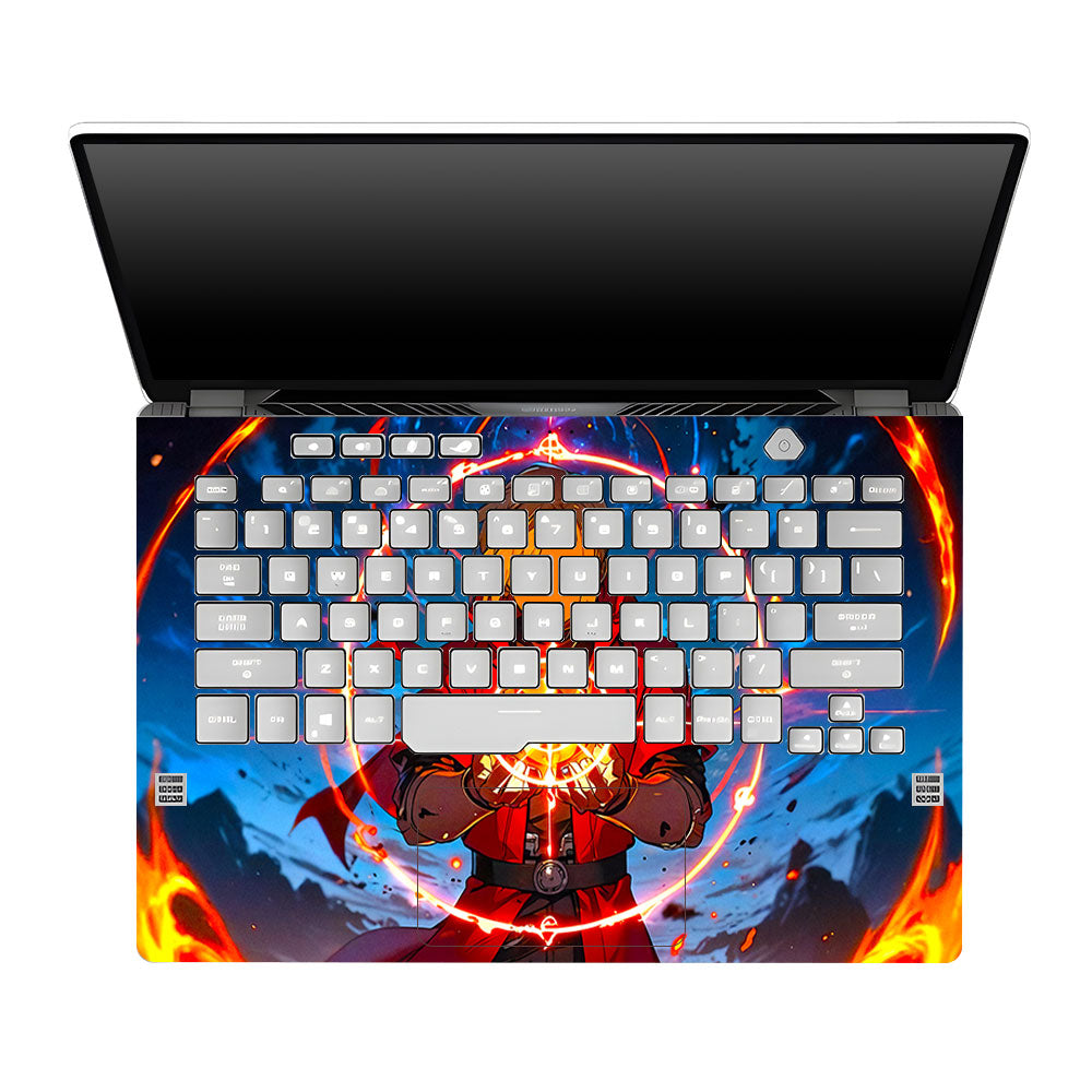 Edward Elric Fullmetal Alchemist Asus ROG Zephyrus G14 GA401 Laptop Skin