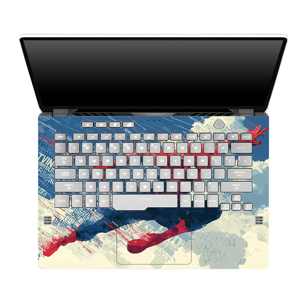 Spiderman Velocity Asus ROG Zephyrus G14 GA401 Laptop Skin