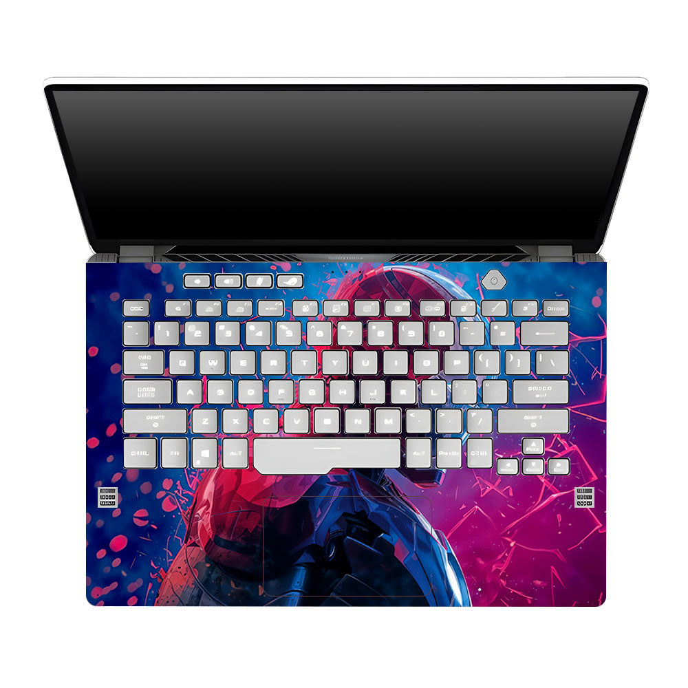 Iron Man Neon Tech Asus ROG Zephyrus G14 GA401 Laptop Skin