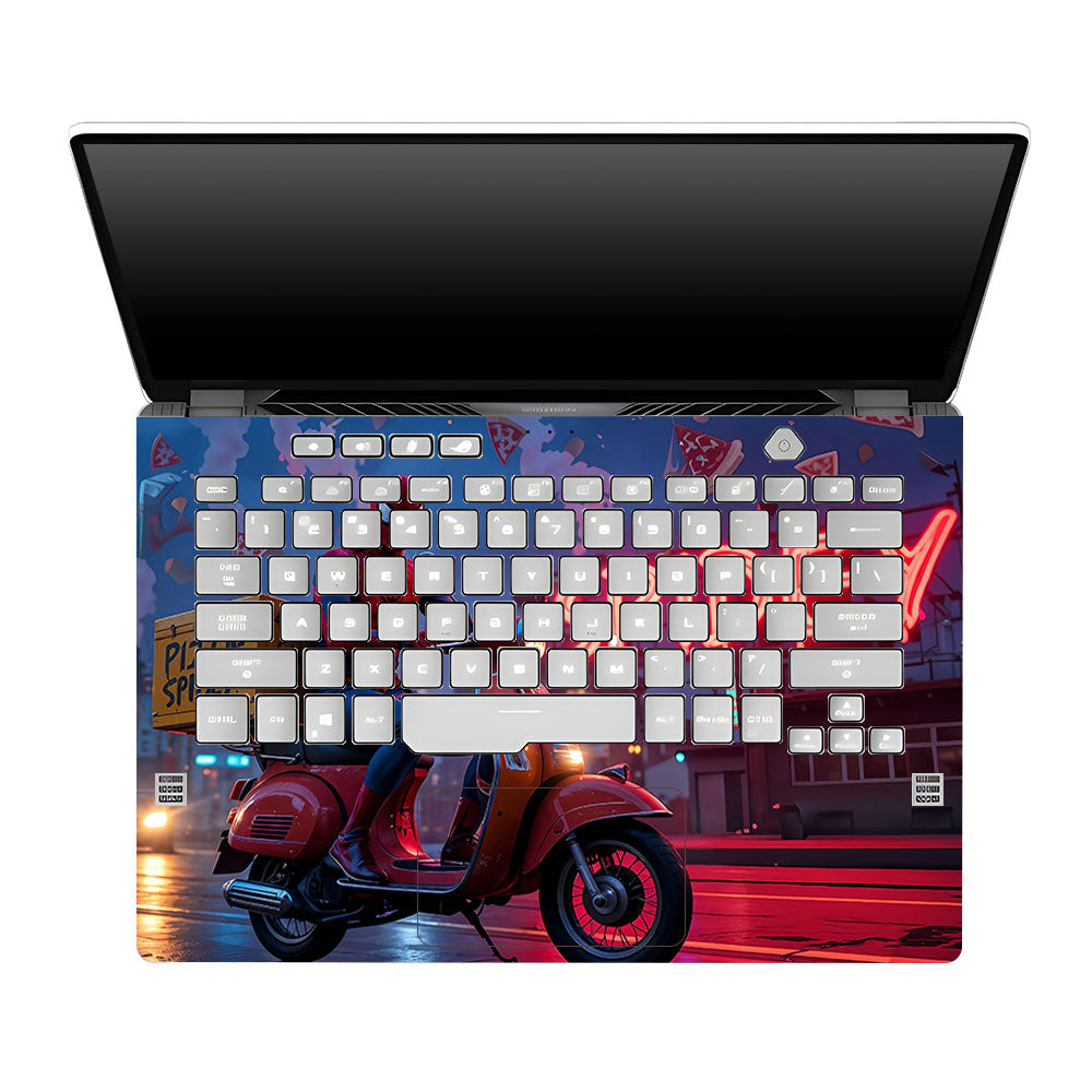 Pizza Spidey Asus ROG Zephyrus G14 GA401 Laptop Skin