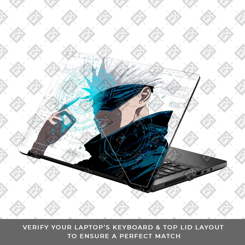 Gojo Satoru Power Asus ROG Zephyrus G14 GA401 Laptop Skin