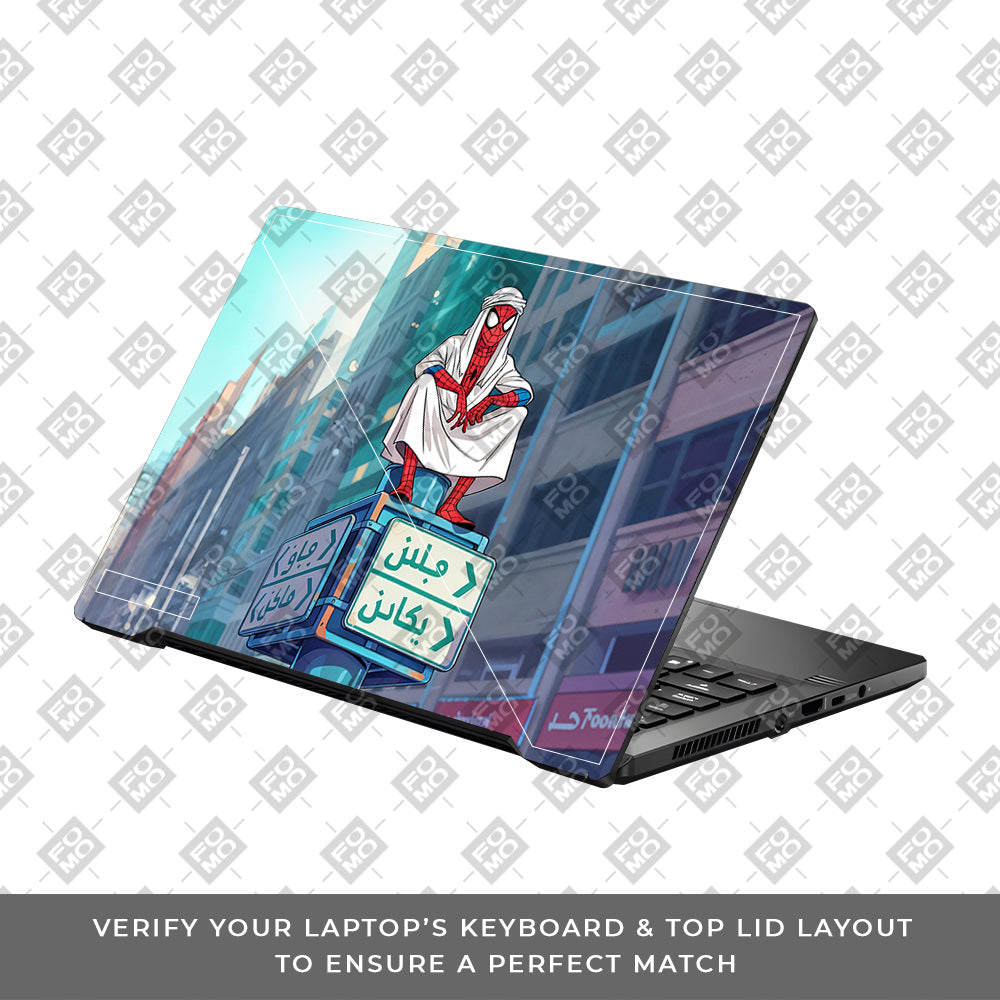 Arabian Spider Man Asus ROG Zephyrus G14 GA401 Laptop Skin