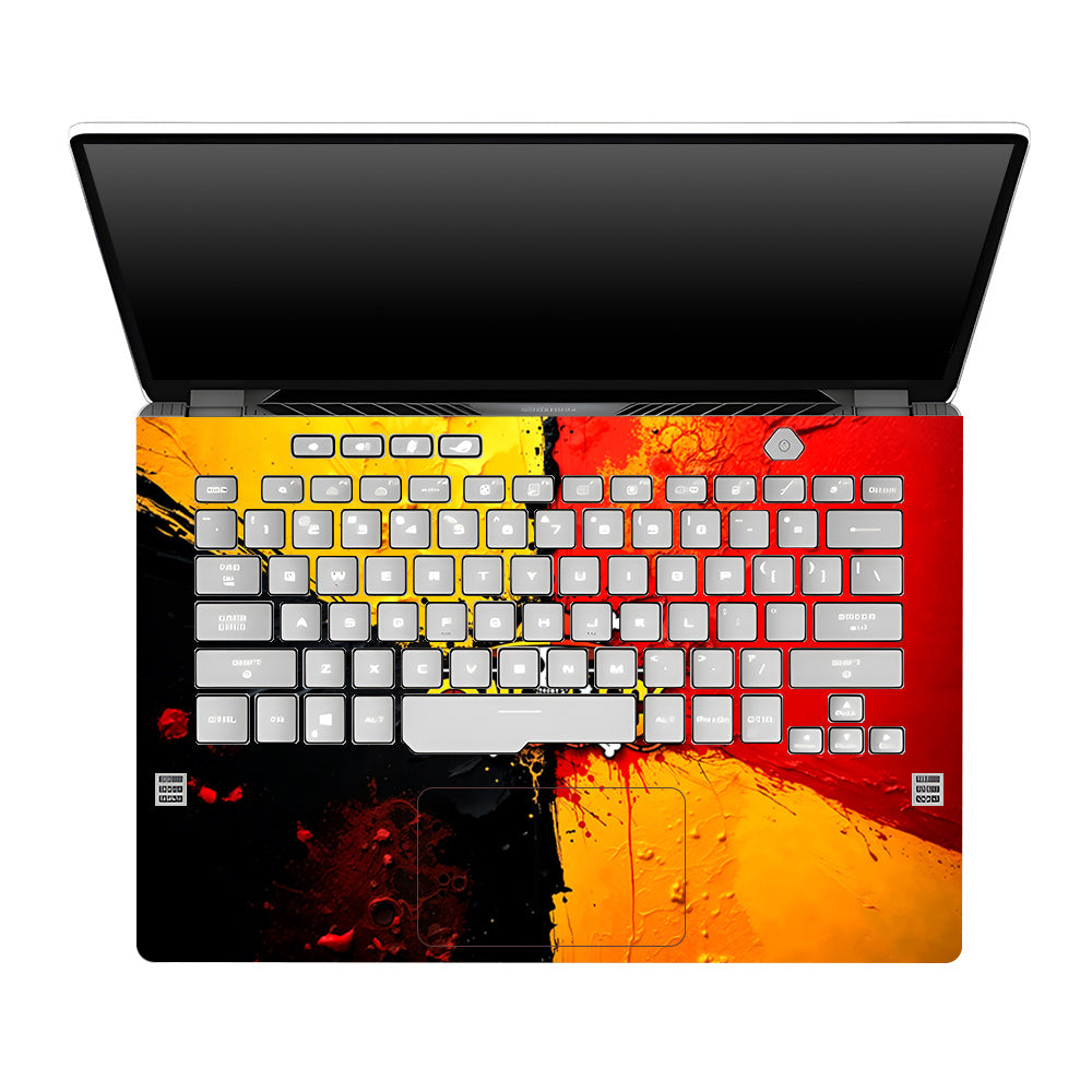 One Piece Paint Splash Asus ROG Zephyrus G14 GA401 Laptop Skin
