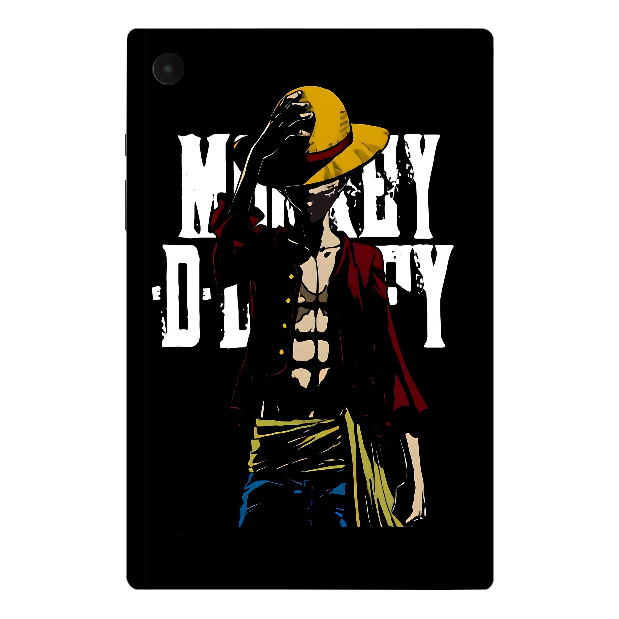 Samsung Galaxy Tab A8 Luffy With His Straw Hat Anime Tablet Skins