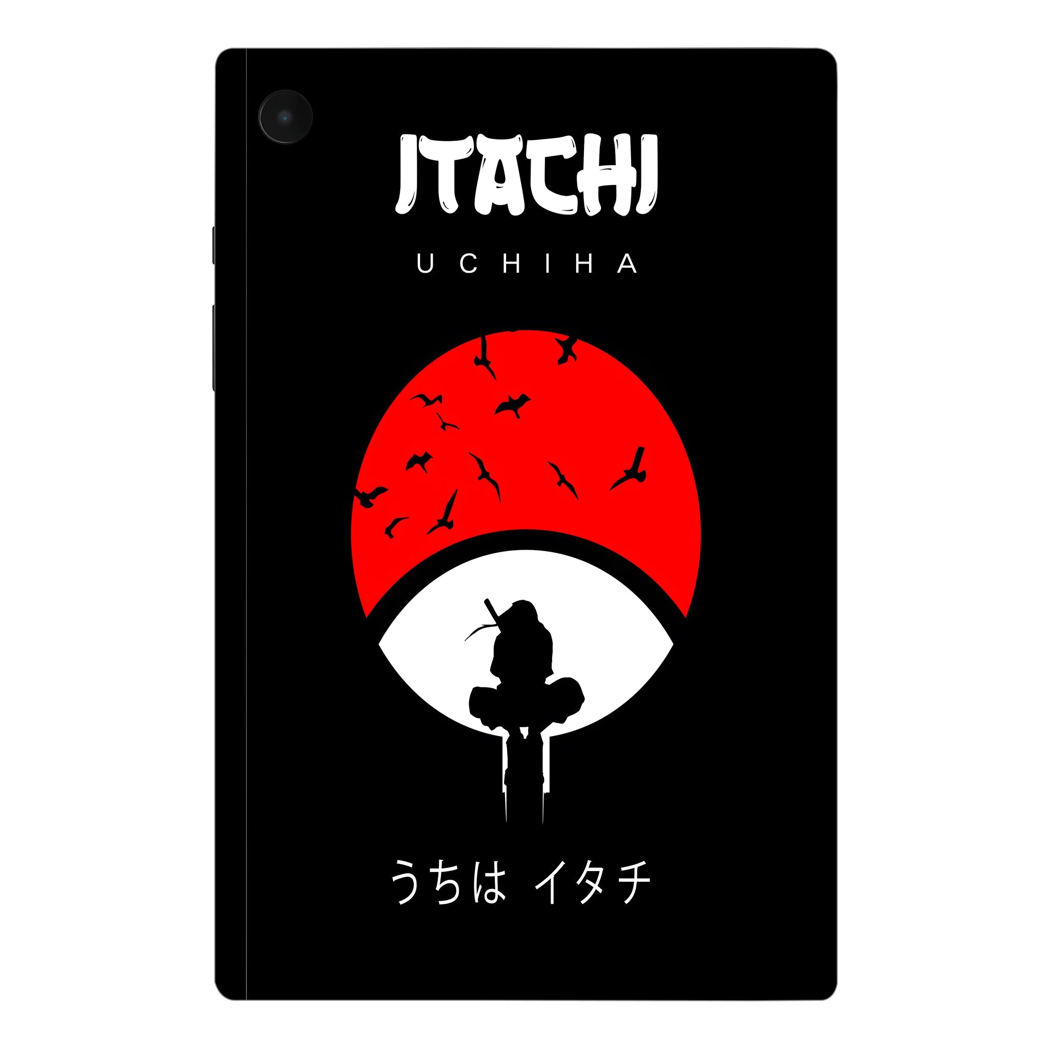 Samsung Galaxy Tab A8 Itachi Uchiha The Clan Killer Anime 3D Tablet Skin