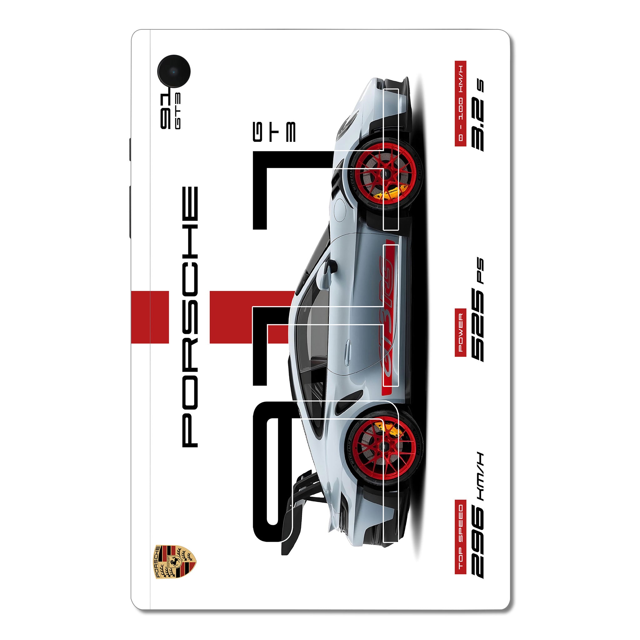 Samsung Galaxy Tab A8 Porsche 911 GT3 RS Cars & Bikes Tablet Skins